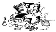 Illustration of Car Repair