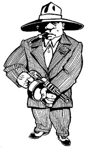 Illustration of Mr Gangster